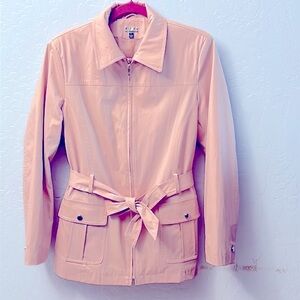 Giacca Tie Belt  Denim Women Jacket